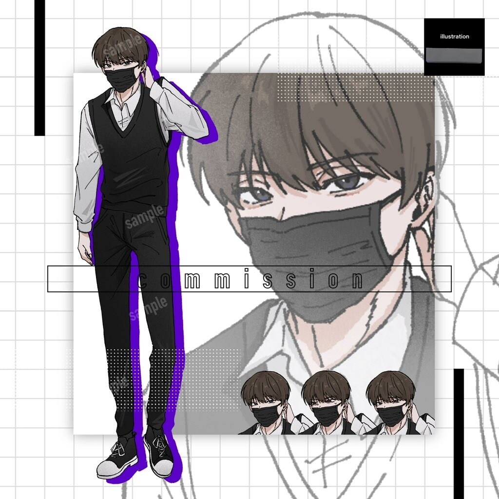 TRPG立ち絵作成します 立ち絵、表情差分等セットにした価格になっております！ イメージ8