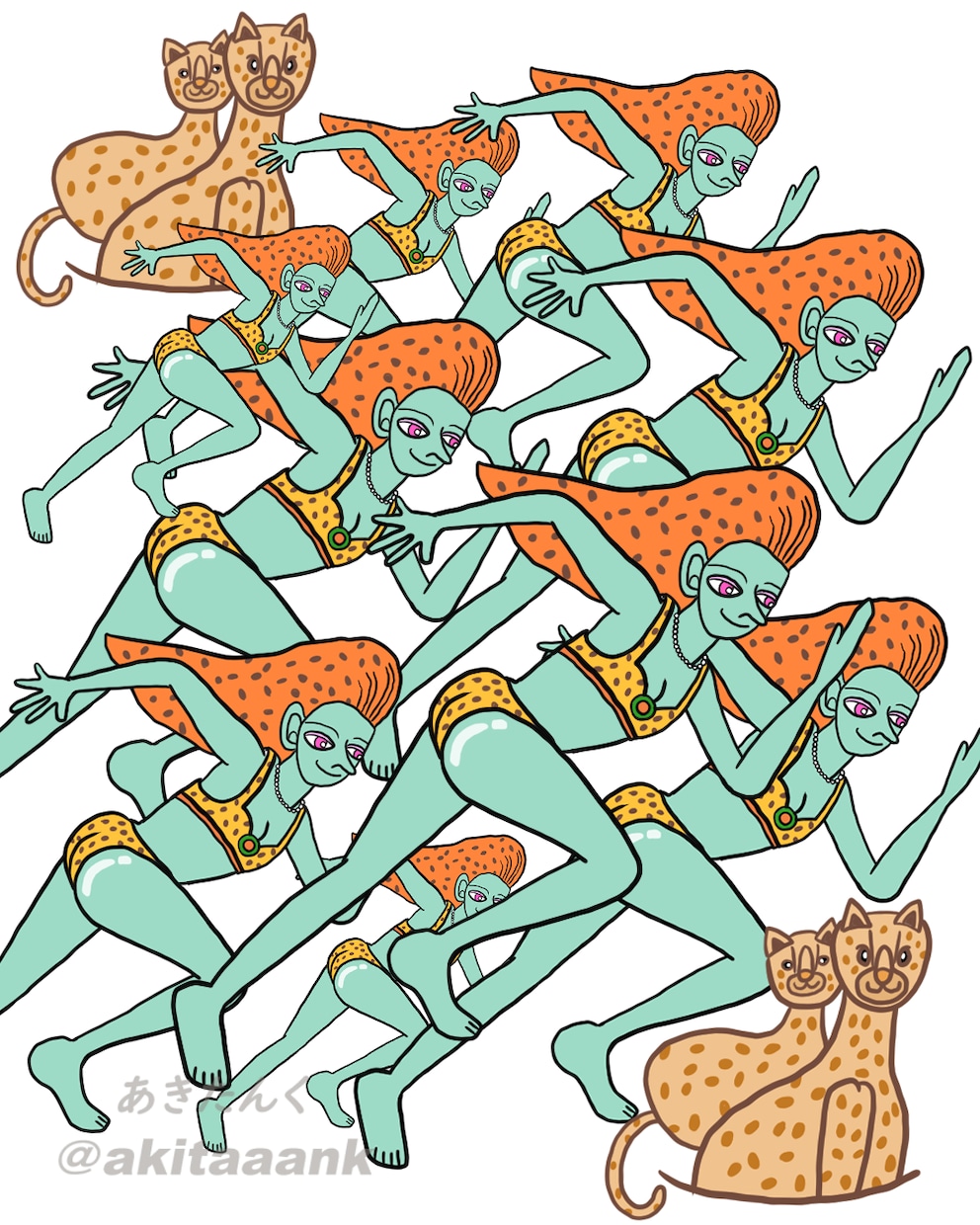 毒と可愛さMIXの魅力的なイラストをお描きします 男性/女性/動物/植物/不思議な生き物など　承ります！ イメージ1