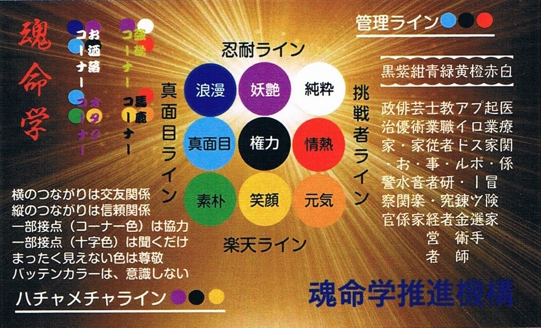 あなたの魂感性本質・現世使命役割・仕事恋愛解ります 魂命学で、自身が最も望む光輝く道を歩んで生きれるよう導きます イメージ3