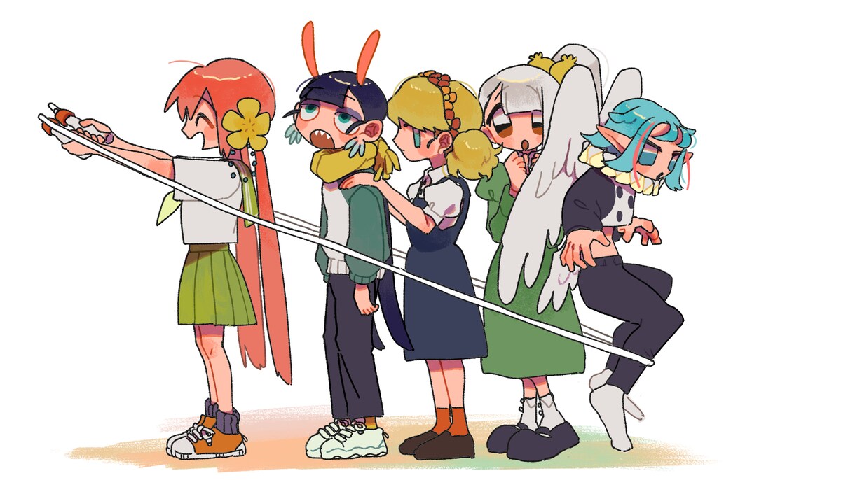 かわいく！あなたのオリジナルキャラクター描きます 可愛く！かっこかわいく！あなたのオリキャラ描かせください！ イメージ4