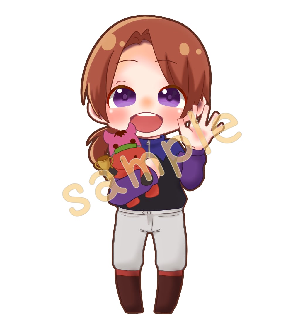ミニキャラで可愛いイラスト描きます 2〜3頭身のミニキャラで可愛いイラストを描かせていただきます イメージ4