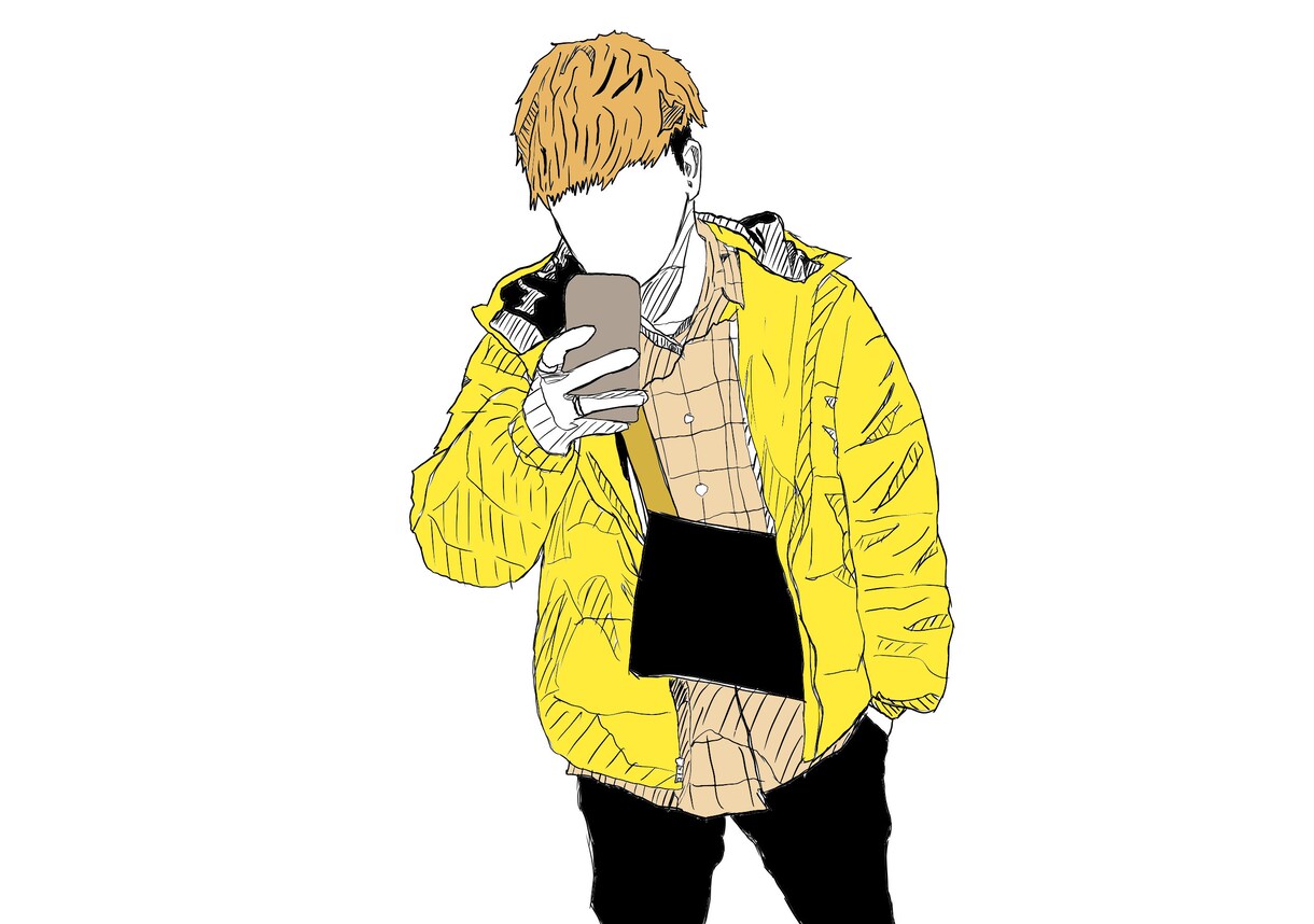 思い出の写真のイラスト書きます シンプルイラスト思い出や記念にどうぞ。 イメージ2