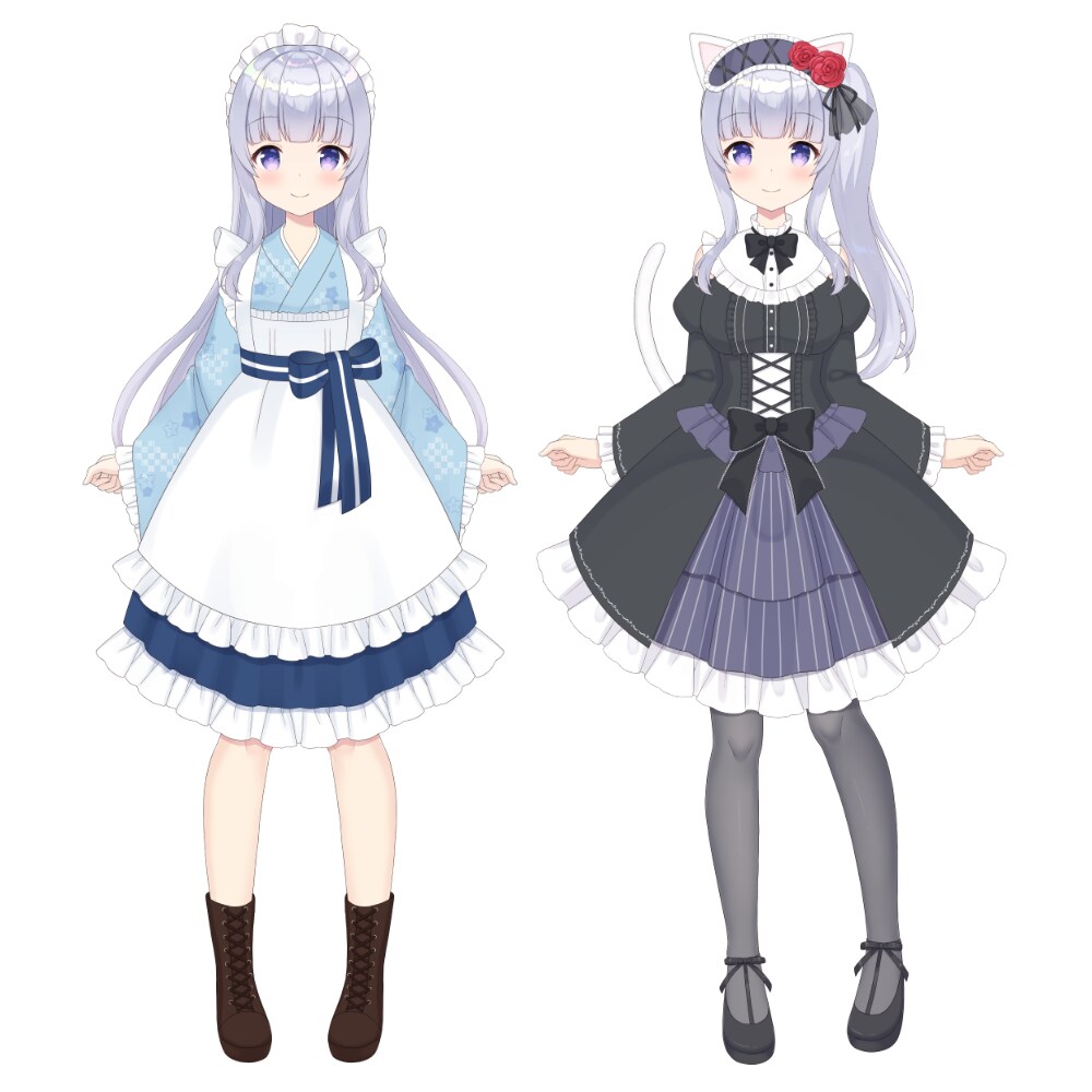 Live2D用イラスト、モデル制作します 商用利用可！イラストからモデリングまで行います イメージ5