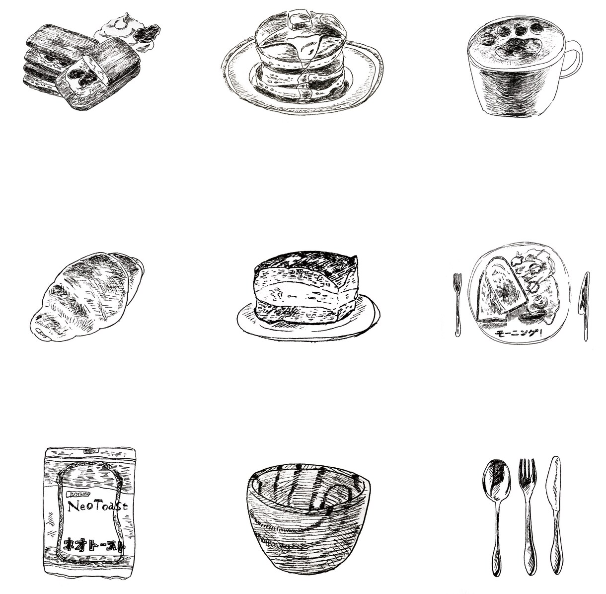 写真をおしゃれなペン画イラストに仕上げます ショップカードや名刺に使える味わいのある手描きイラスト イメージ1