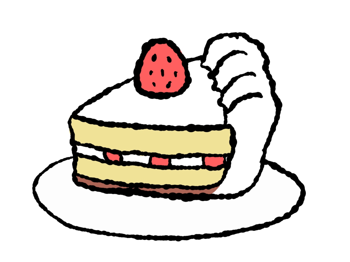 商用利用OK！可愛い食べ物のイラストをお描きします ⭐︎手描きでほのぼのした雰囲気です。挿絵やアイコンに♪ イメージ3