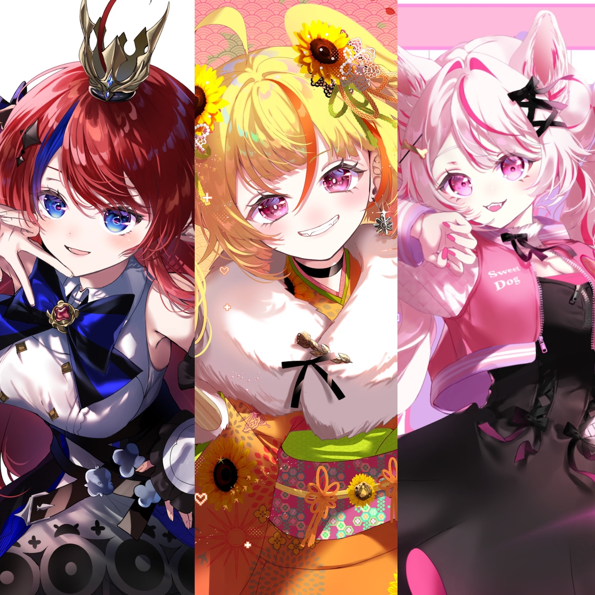 平均10日納品！キャラメイン一枚絵、立ち絵描きます 企業実績有、躍動感のある魅力的なイラストが得意です！ イメージ1