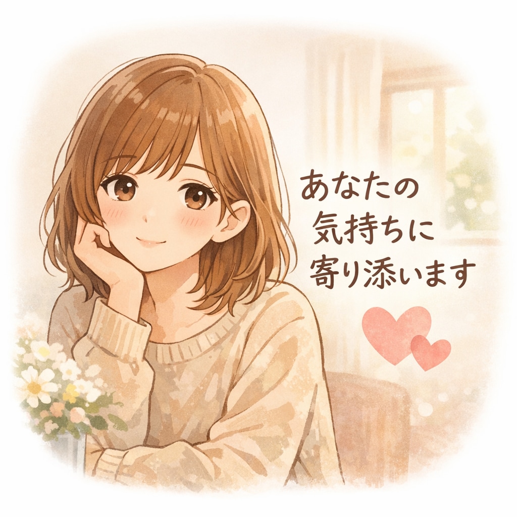 恋愛で自信をなくした方へ寄り添います 我慢ばかりの恋を終わらせたい方へ イメージ1