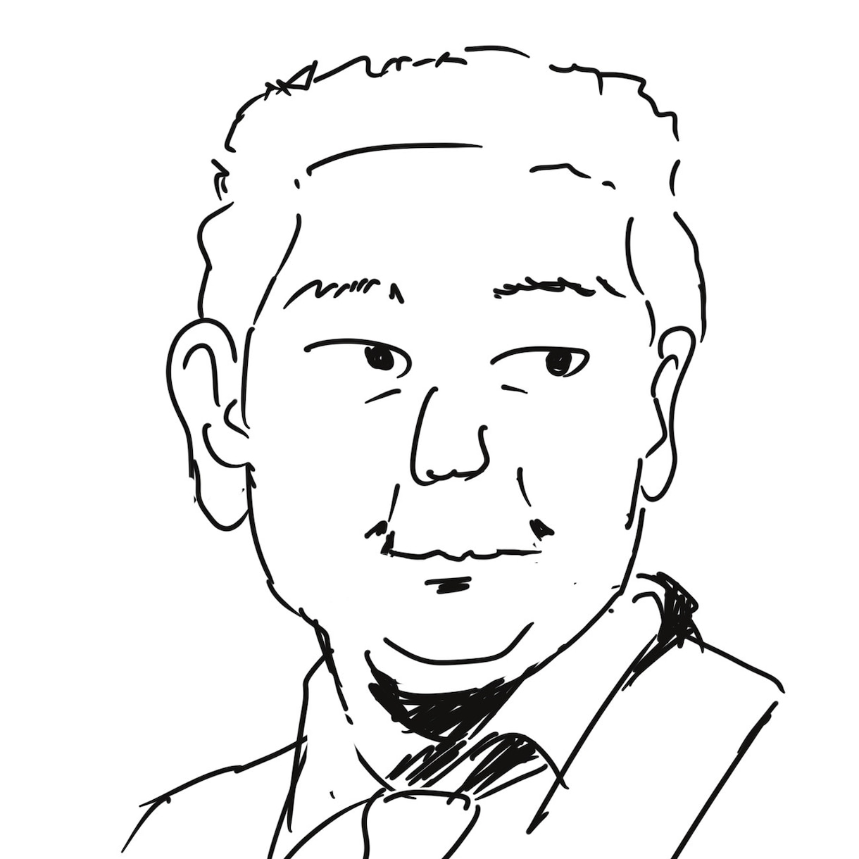 シンプルで味のある似顔絵描きます あなたの特徴を引き出す似顔絵を描かせていただきます！ イメージ3