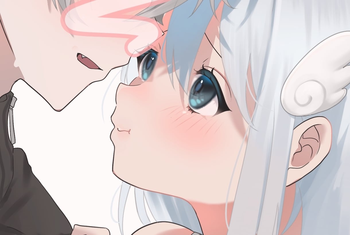 カップル、夢絵イラスト制作します 【初回割引実施中】テンプレート型イラストだから高品質で格安！ イメージ1