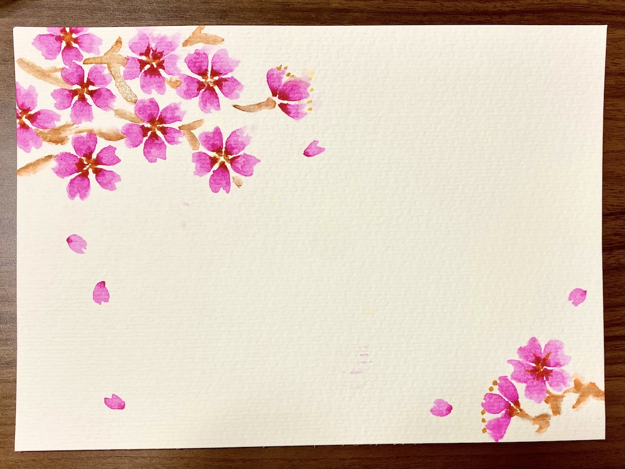 メッセージカード、メッセージボード描きます 水彩画でメッセージカードやメッセージボードを作りませんか？ イメージ1