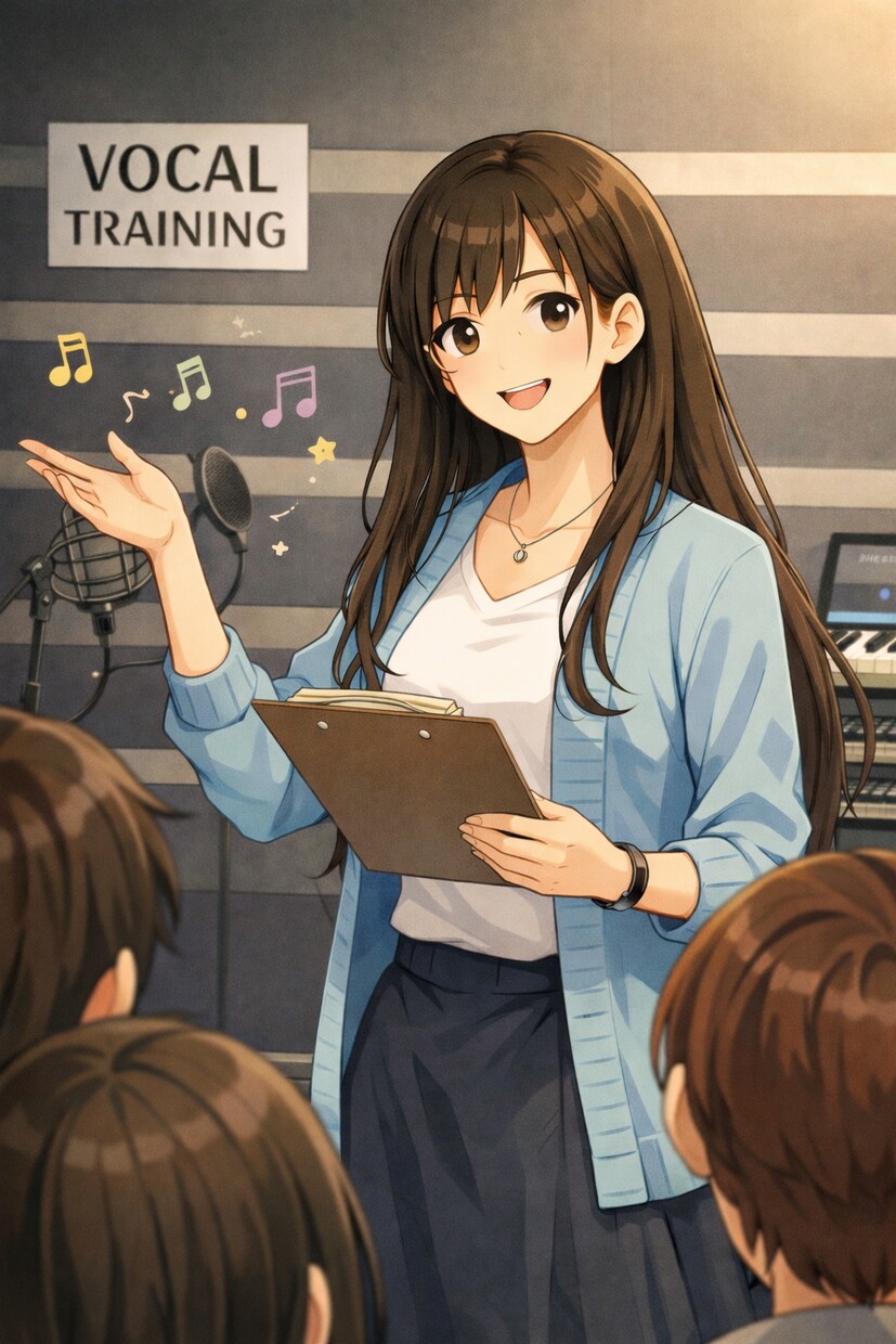 音大声楽科卒が教える喉を壊さないボイトレします 「頑張って出す歌声」から「ラクに響く歌声」へ イメージ1