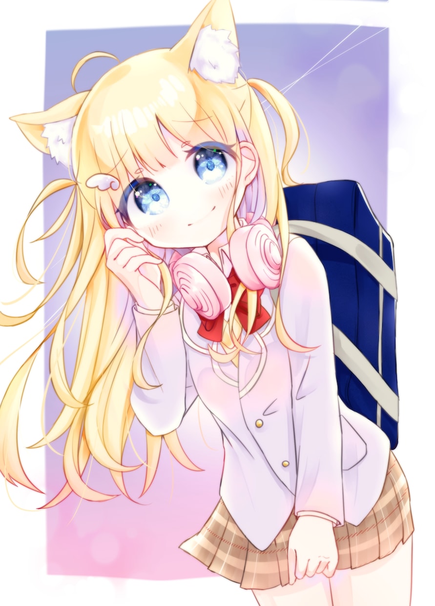 可愛い女の子のイラストを描きます きれいな立ち絵などを制作します。 イメージ6