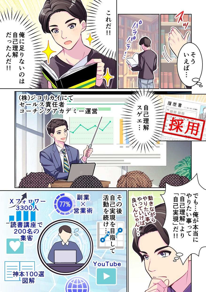 記憶に残るSNS×漫画を制作します プロの漫画で印象に残るSNSにしませんか？ イメージ6