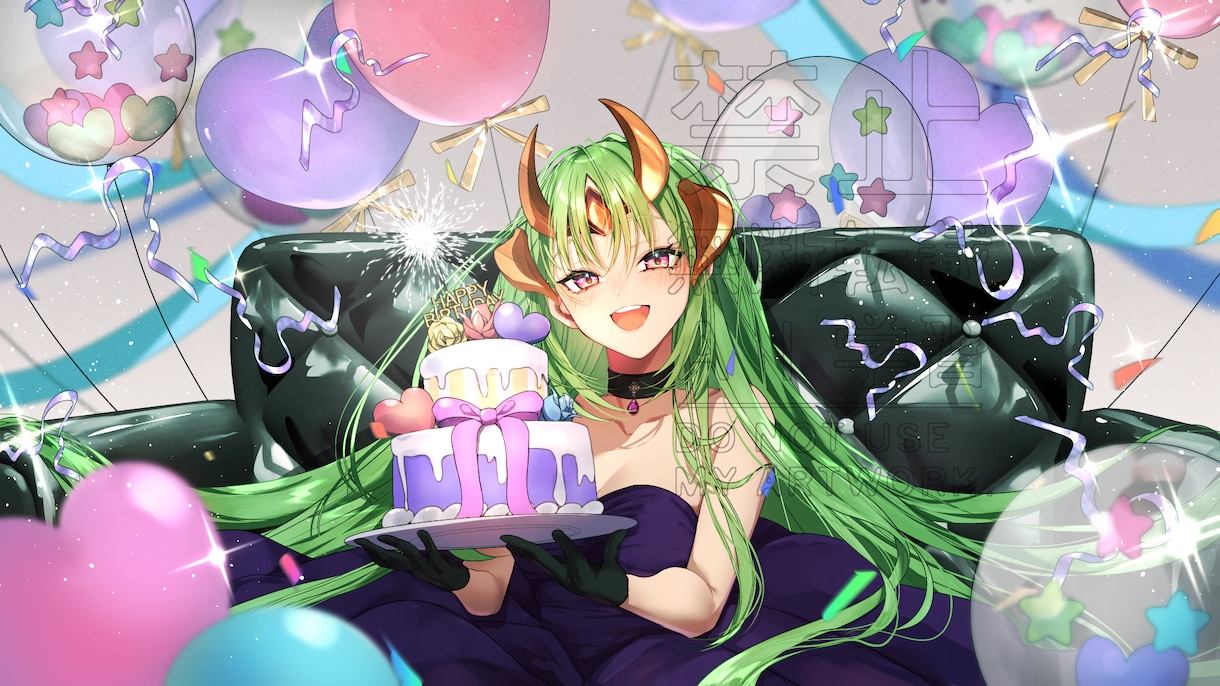 印象に残る色遣いのイラスト作成します ご依頼初心者歓迎！自由にご相談ください。 イメージ8