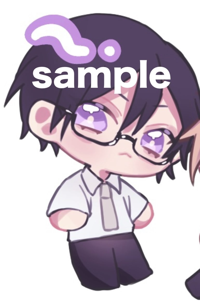 アイコン用、キャラクターデザイン、夢絵描きます SNS用希望の方にぴったりなイラスト描きます イメージ5