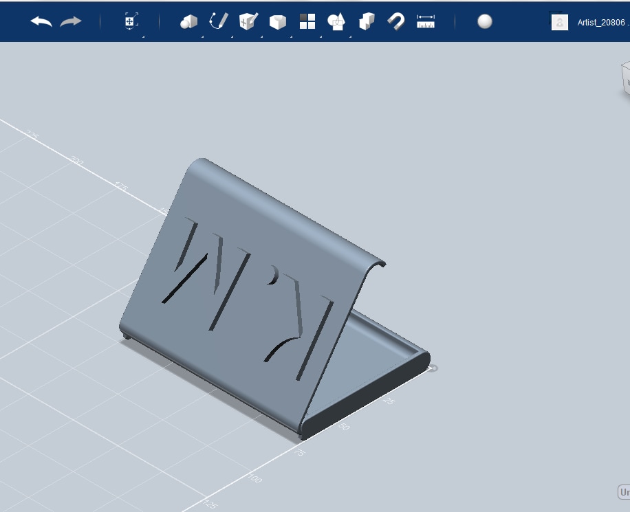 3Dプリンターによって出力するための3D図面のファイルを代わりに作成します イメージ3