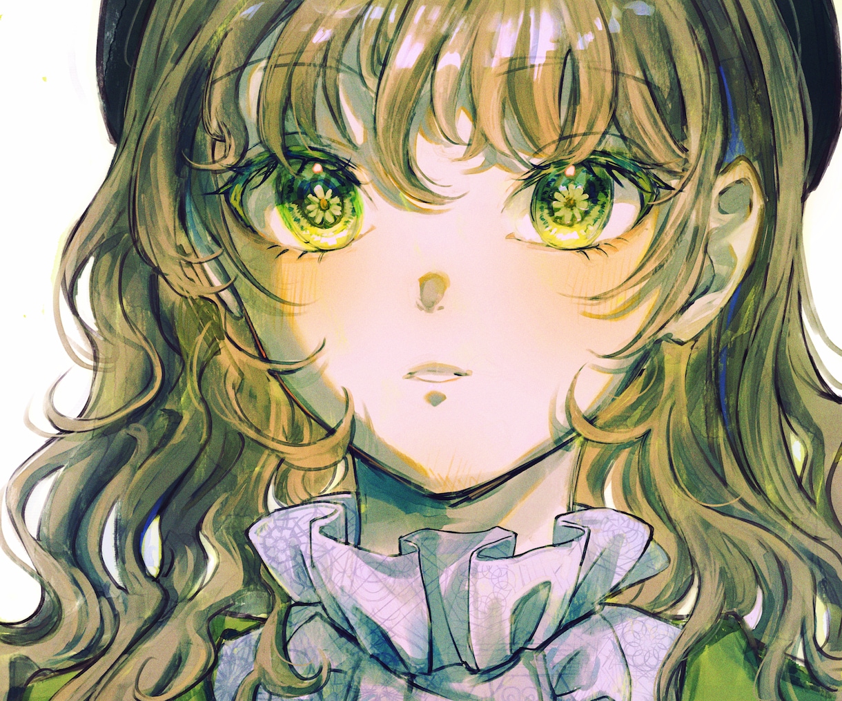 バストアップ〜背景付きまで！イラスト制作いたします アンティーク・和風な世界観が得意です！ イメージ1