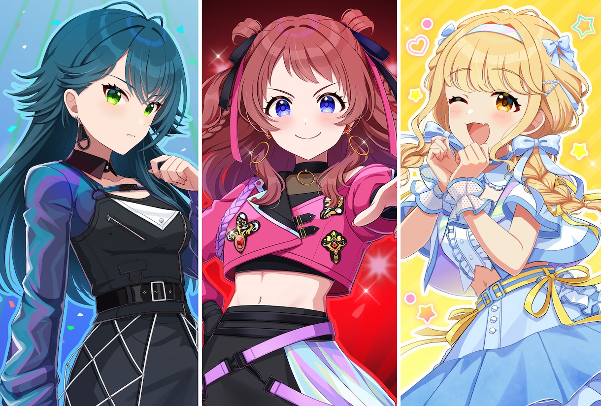 ミニキャラから一枚絵まで可愛く描きます かわいく華やかな女の子イラストが得意です。 イメージ8