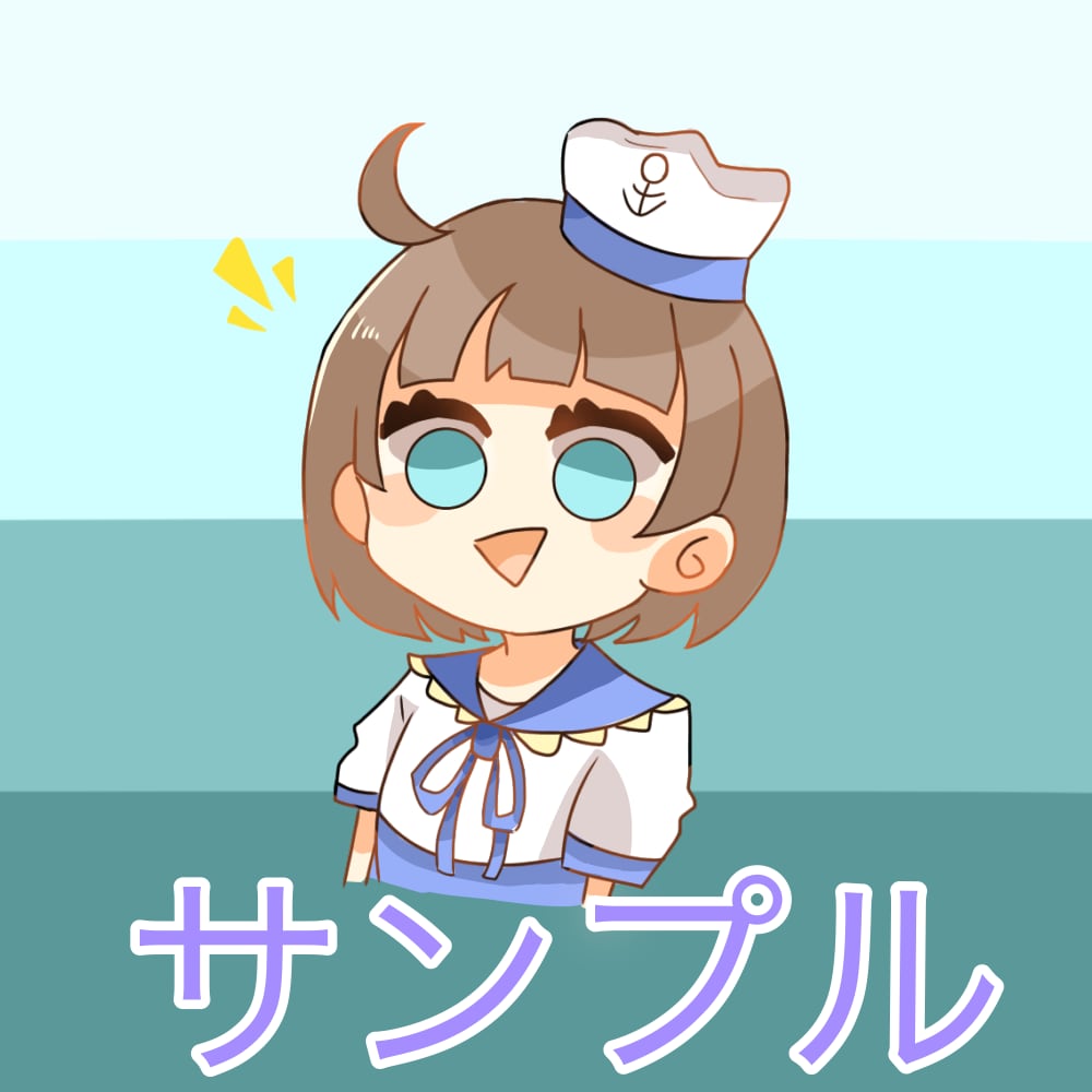 ちまっと簡単な可愛いイラスト描きます 最短1日！！シンプルで可愛いイラストを届けます！♡ イメージ2
