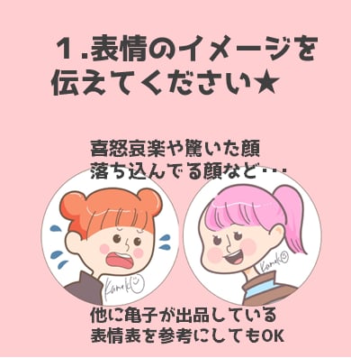 最短即日！ブログの吹き出し用アイコン制作します 漫画家が表情をしっかり表現！喜怒哀楽で伝わりやすいブログに！ イメージ3