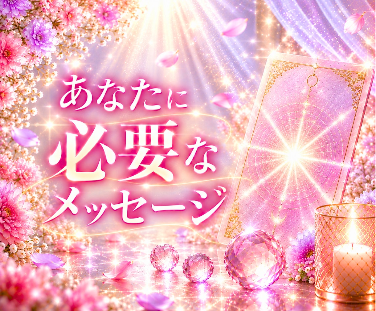 あなたに必要なメッセージ──霊感霊視でお届けします 心の迷いや葛藤を丁寧に読み解き、次の一歩を選ぶための気づきへ イメージ1