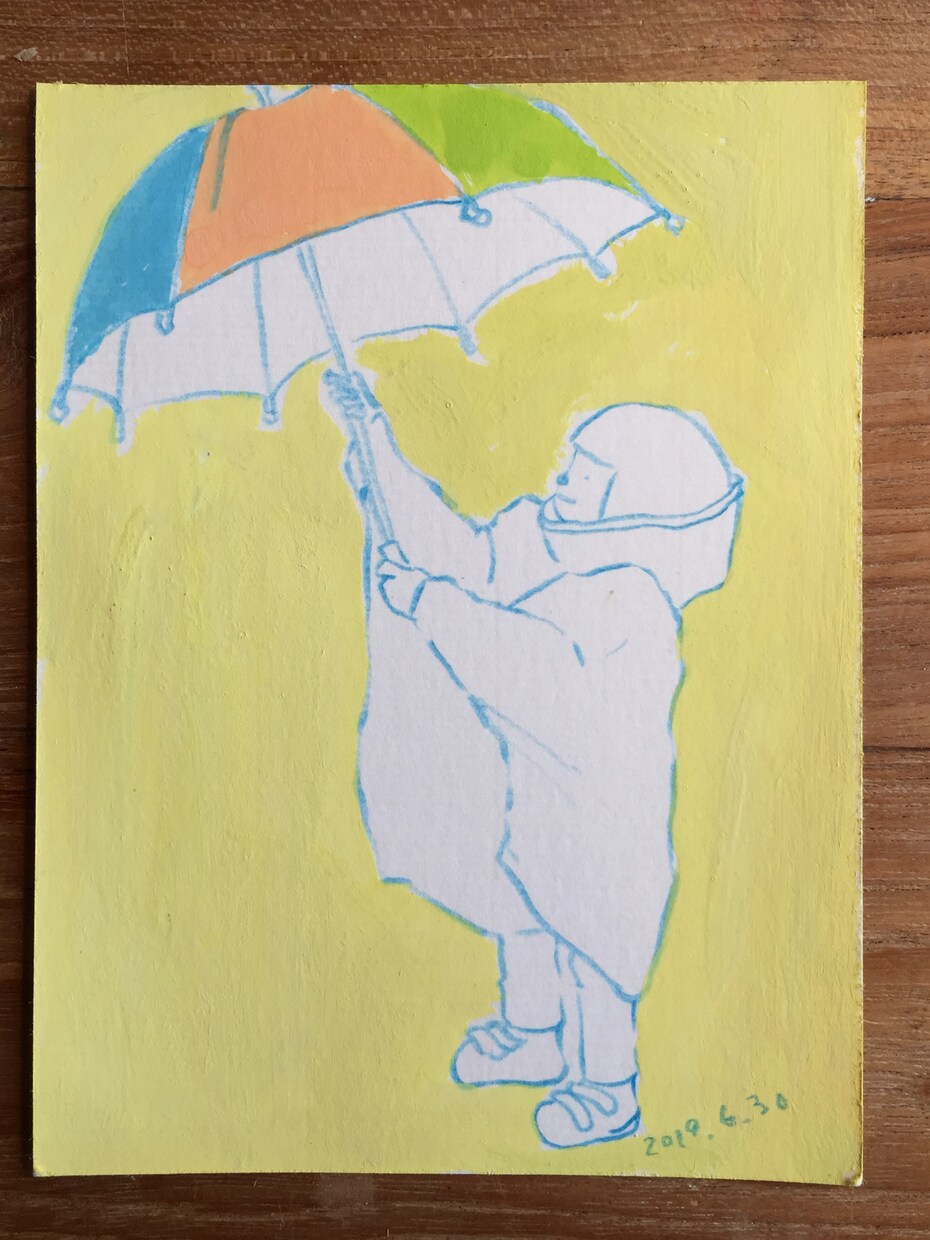 お子様の成長の記録に。写真をもとに絵を描きます お子様の成長記録をイラストにしませんか。 イメージ1