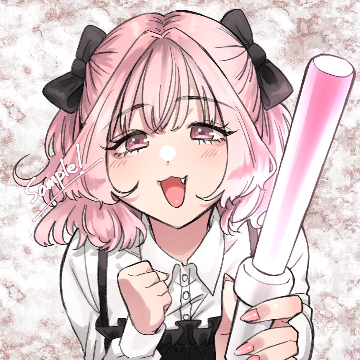 可愛い雰囲気のアイコンイラストを描きます 似顔絵も！オリキャラも！動物さんも！ イメージ2