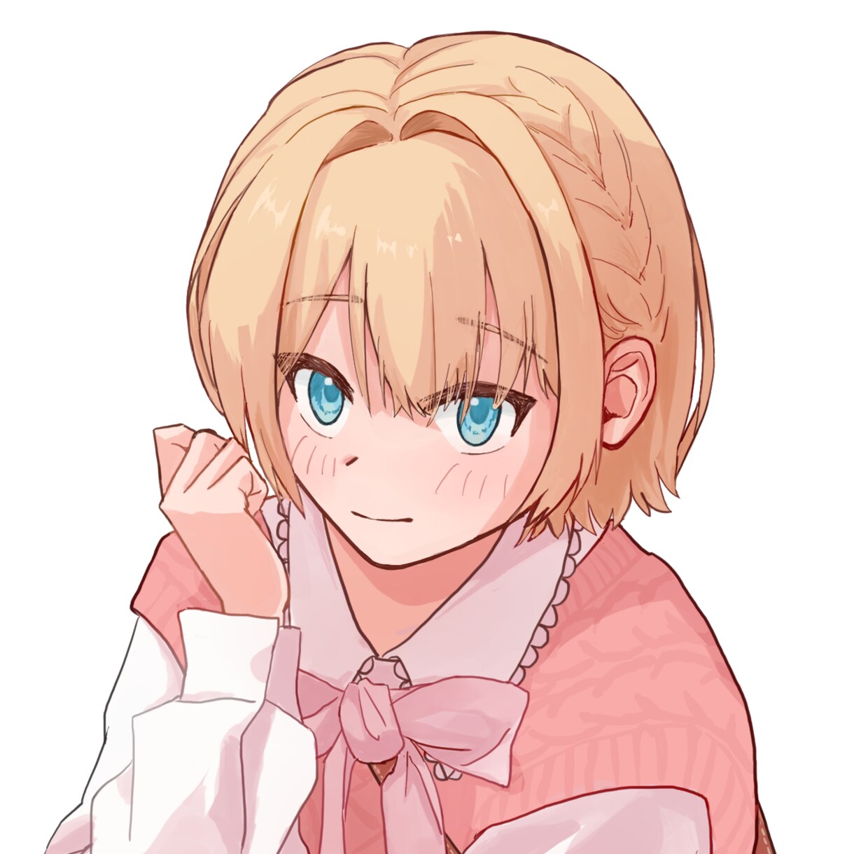 SNS用アイコン描きます やさしい雰囲気の女の子イラスト イメージ1