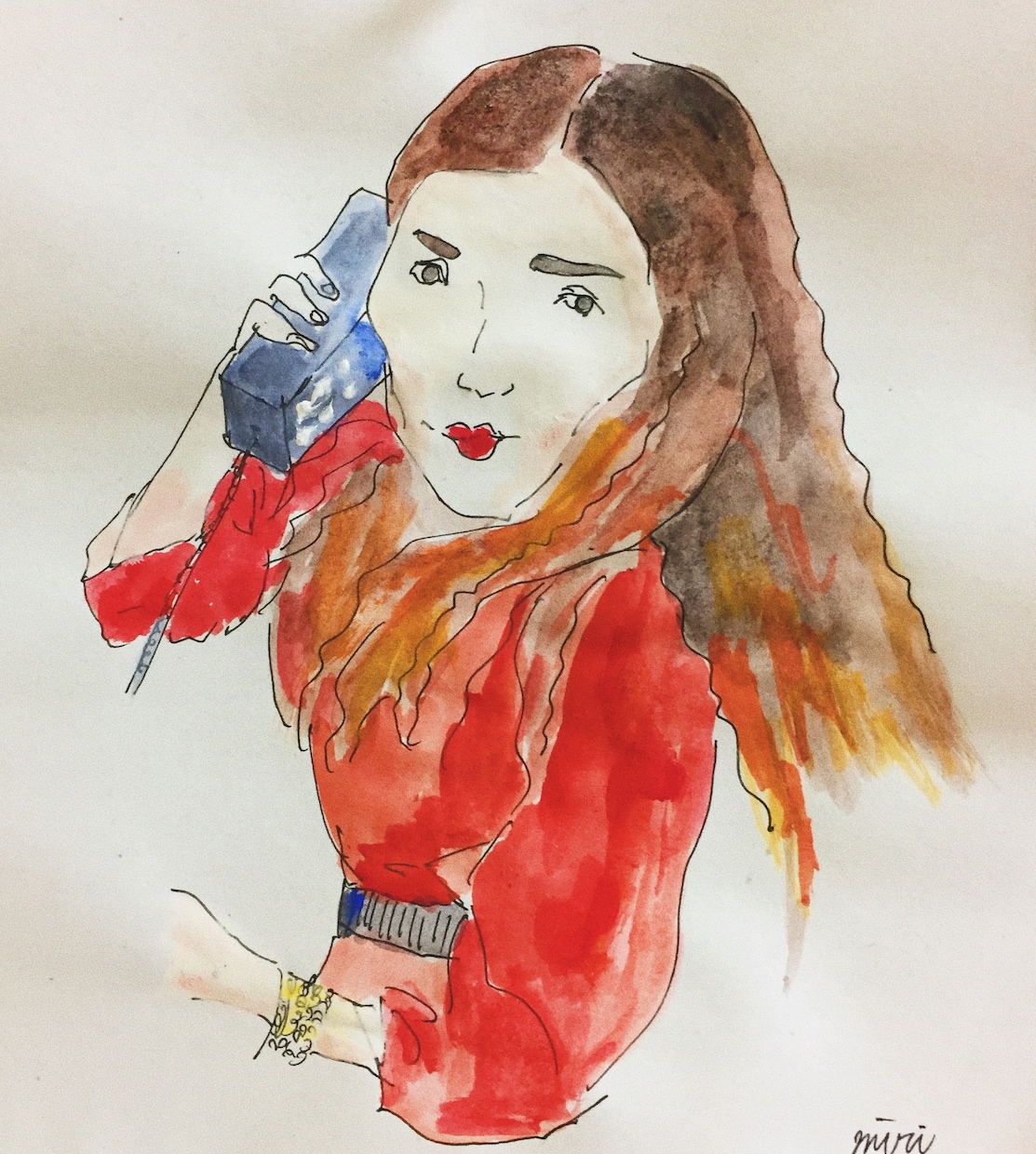 イラスト描きます 描いてほしい写真をもとに、お好きな素材で描きます！ イメージ9