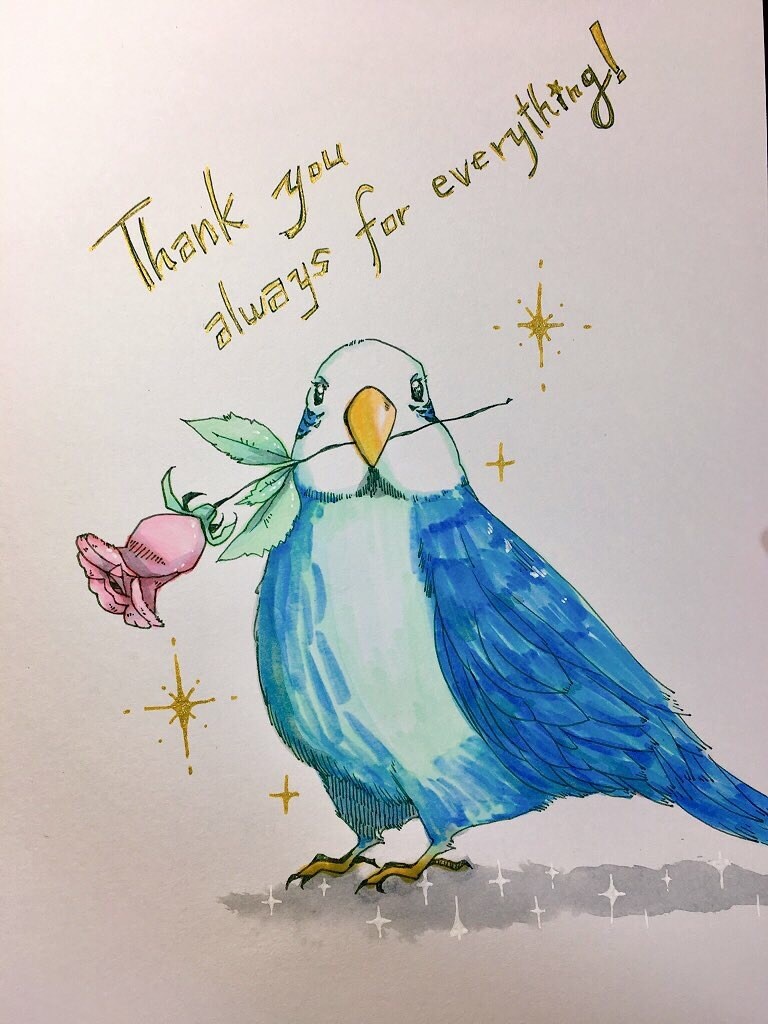 可愛いミニキャラ似顔絵描きます 思い出や気持ちを絵に載せてプレゼントにしてみませんか？ イメージ2