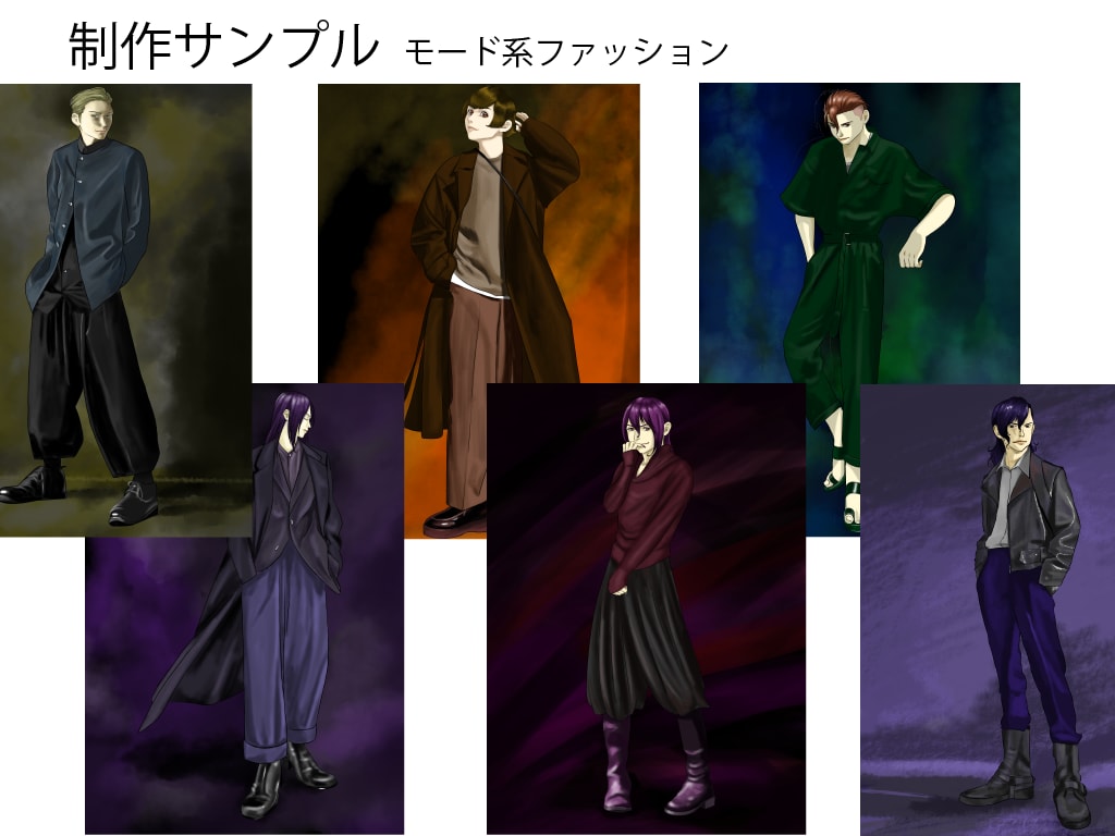 商用！配信用立ち絵、創作キャライラスト制作します リアル×美麗！印象に残る男性キャラクター イメージ5