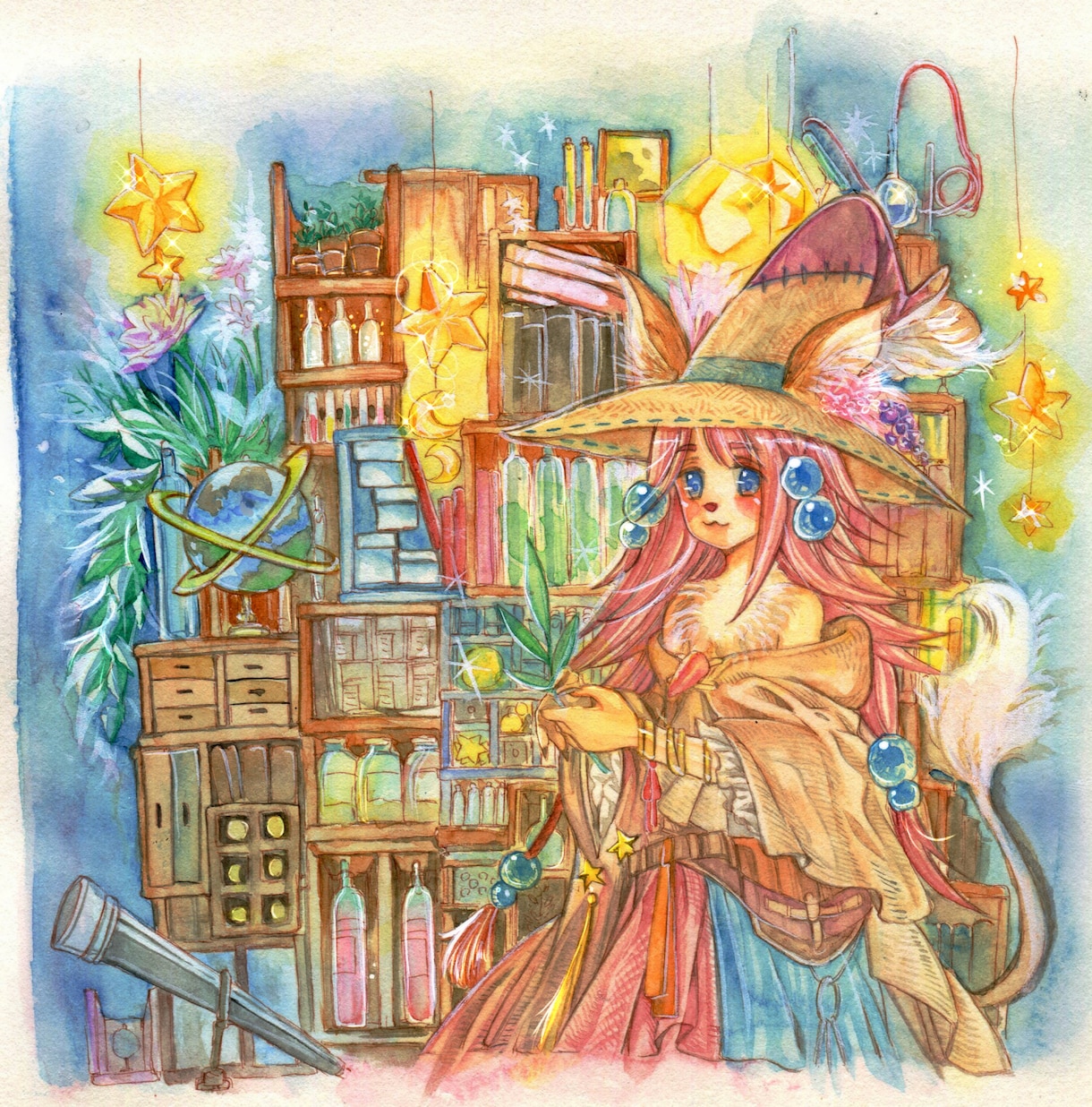 水彩イラスト作成します キャラクター、背景、小物、なんでもおまかせください イメージ5