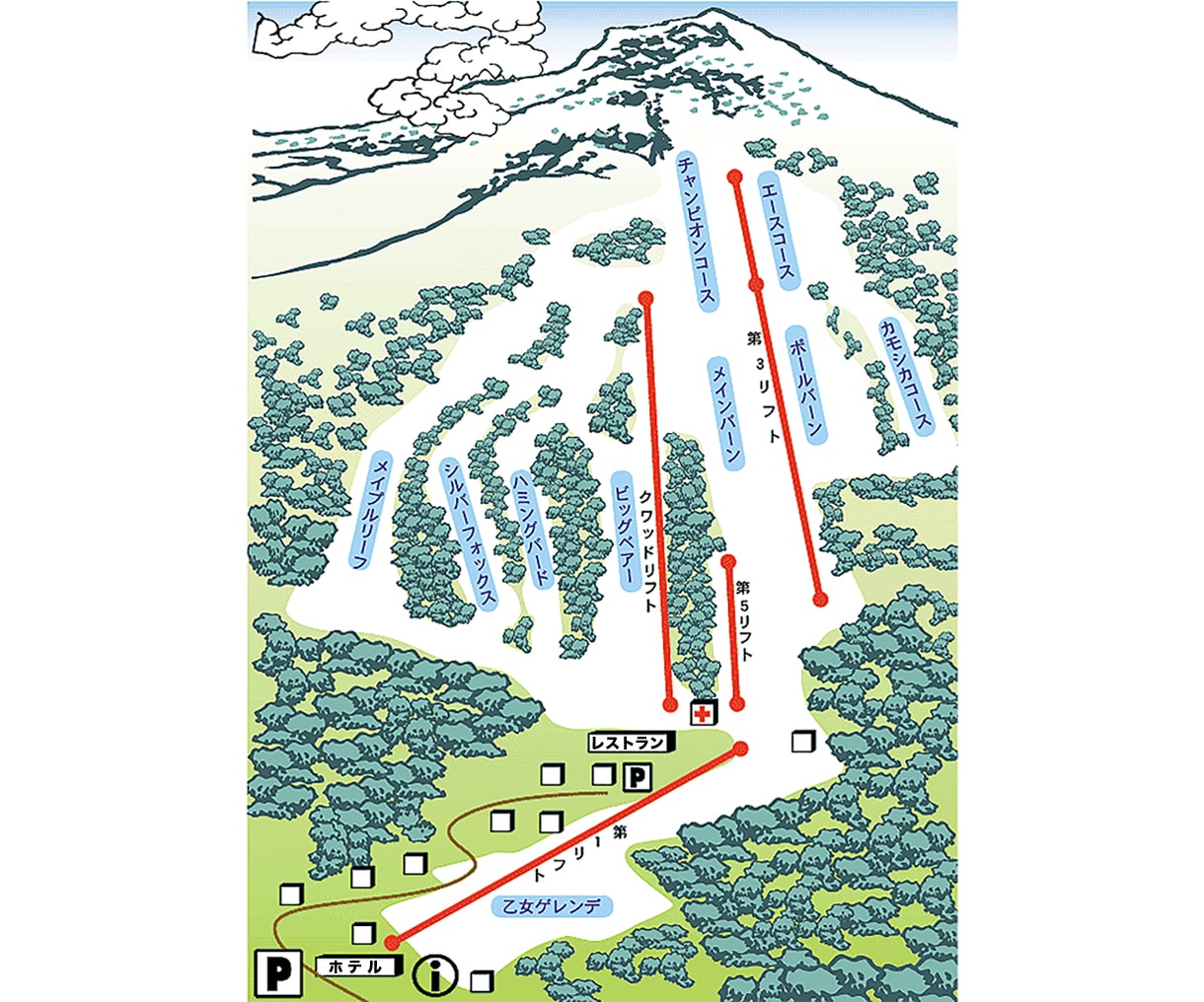 簡単な地図からイラストマップまでお作りいたします イラストレーターがご希望の地図を制作いたします。 イメージ7