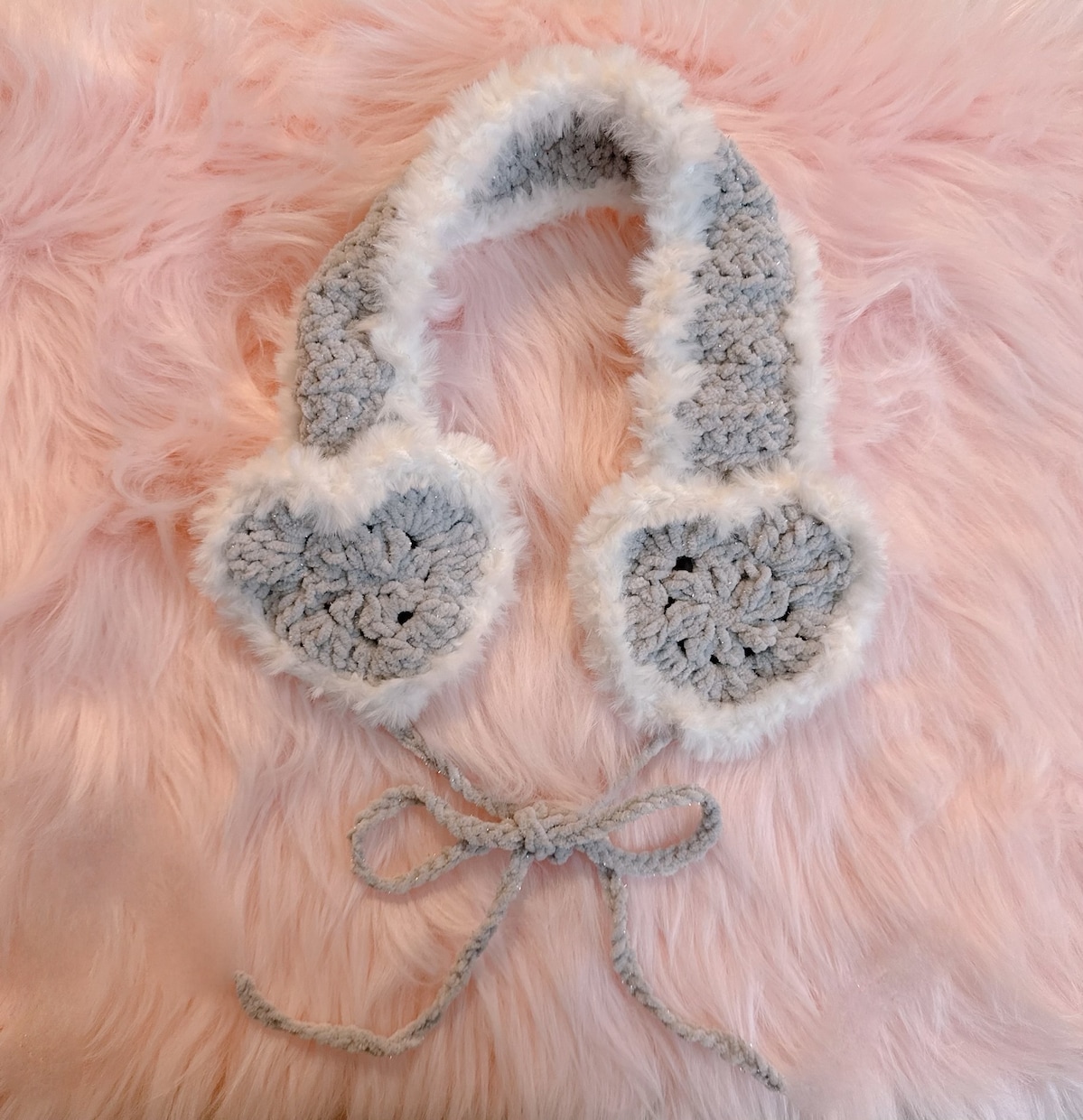 イヤーマフ制作いたします ふわふわなイヤーマフで寒い時期を可愛く過ごしましょう♡ イメージ1