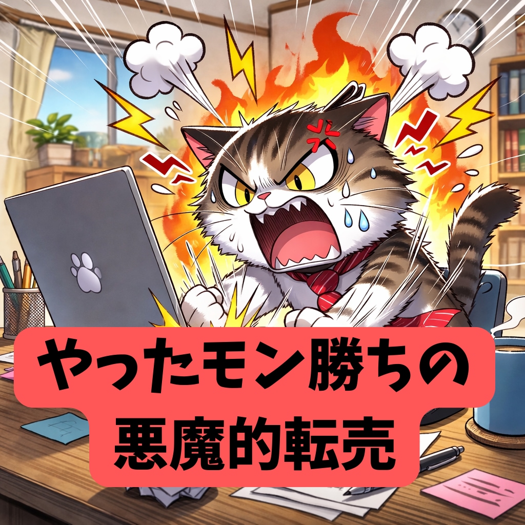 やったモン勝ち！私が激怒した悪魔の転売方法教えます 全部バラす！働くのが馬鹿らしい！タイトルを変えるだけの転売！ イメージ1