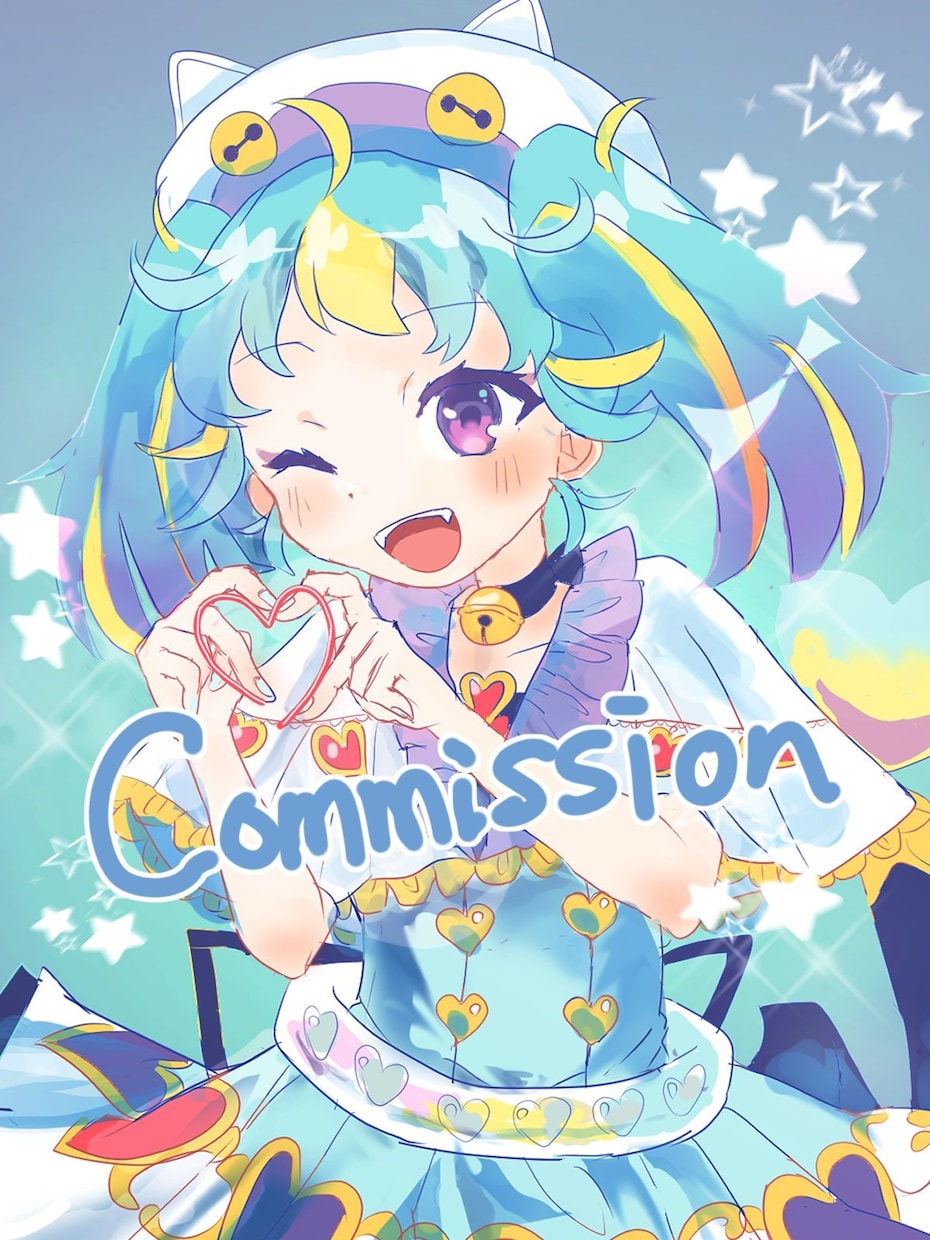 収益化動画利用OKなイラスト描きます キラキラ可愛いイラストを最短納期3日でお届けします！！ イメージ7