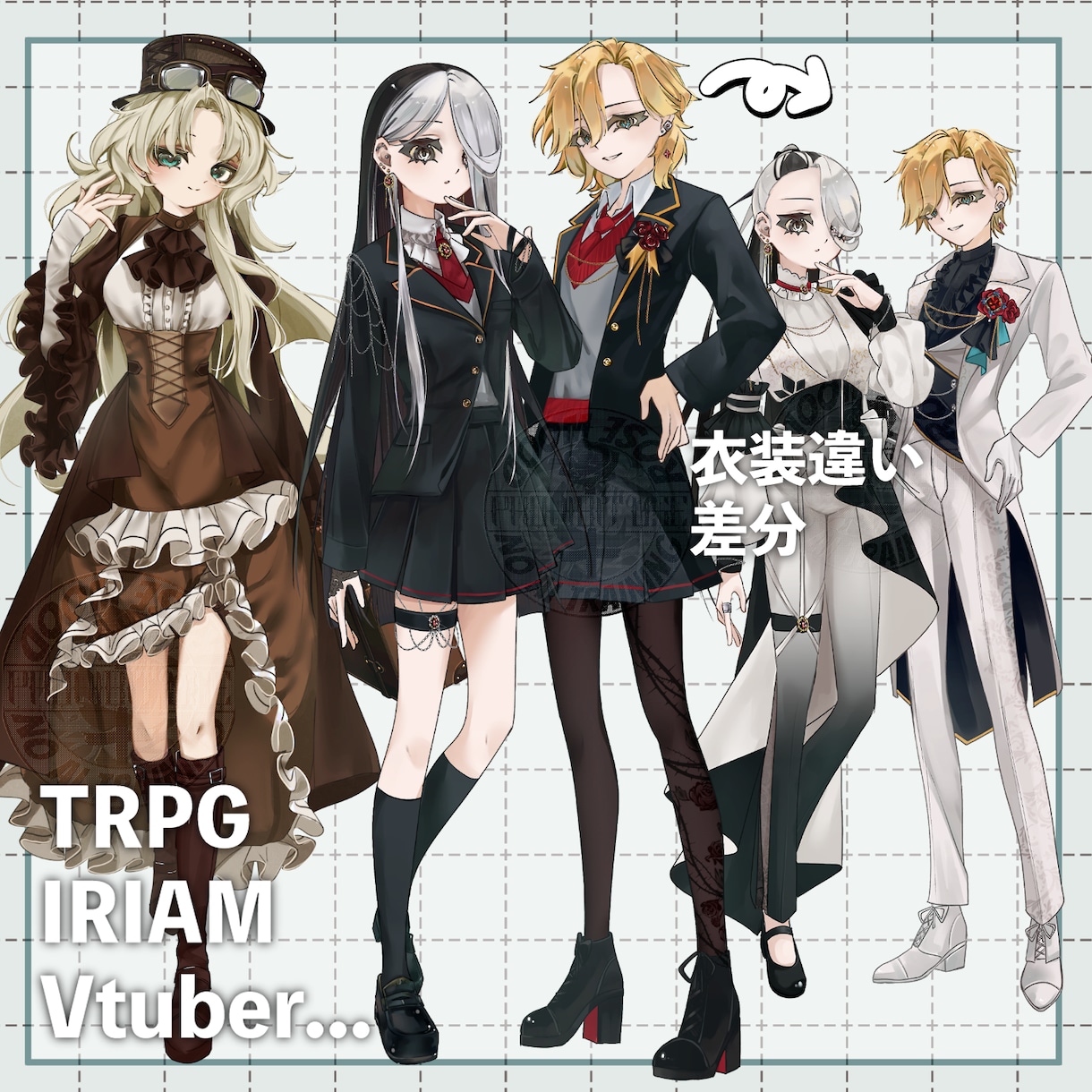 一枚絵制作します アニメ塗りと厚塗りの中間なので見やすい!馴染みやすい! イメージ5