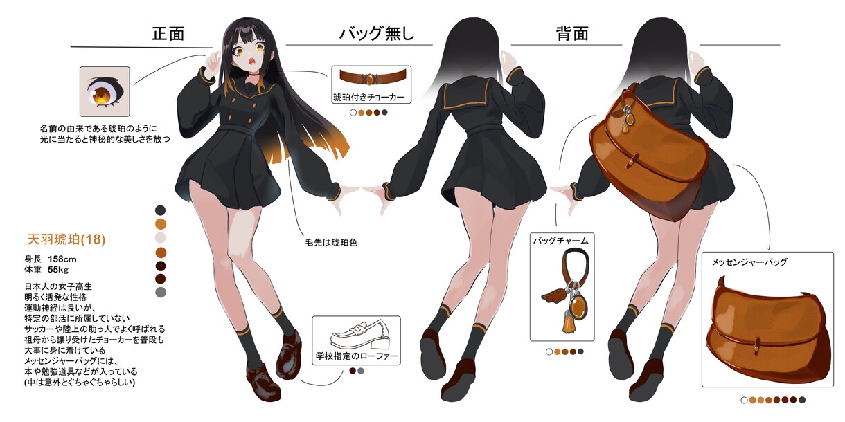 創作等で使用可能なキャラクターイメージ作成します 商用利用可！魅力的なキャラクターを製作いたします！ イメージ2
