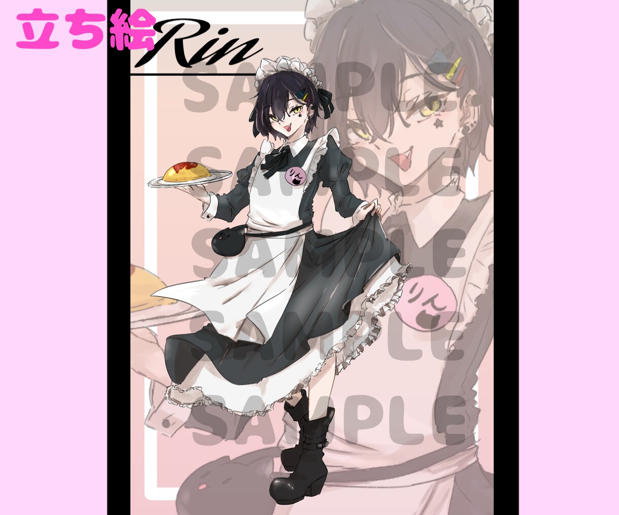 キャラクター作成アイコン、デザイン等も依頼できます 依頼主のイメージ通りになるように忠実に再現します イメージ3