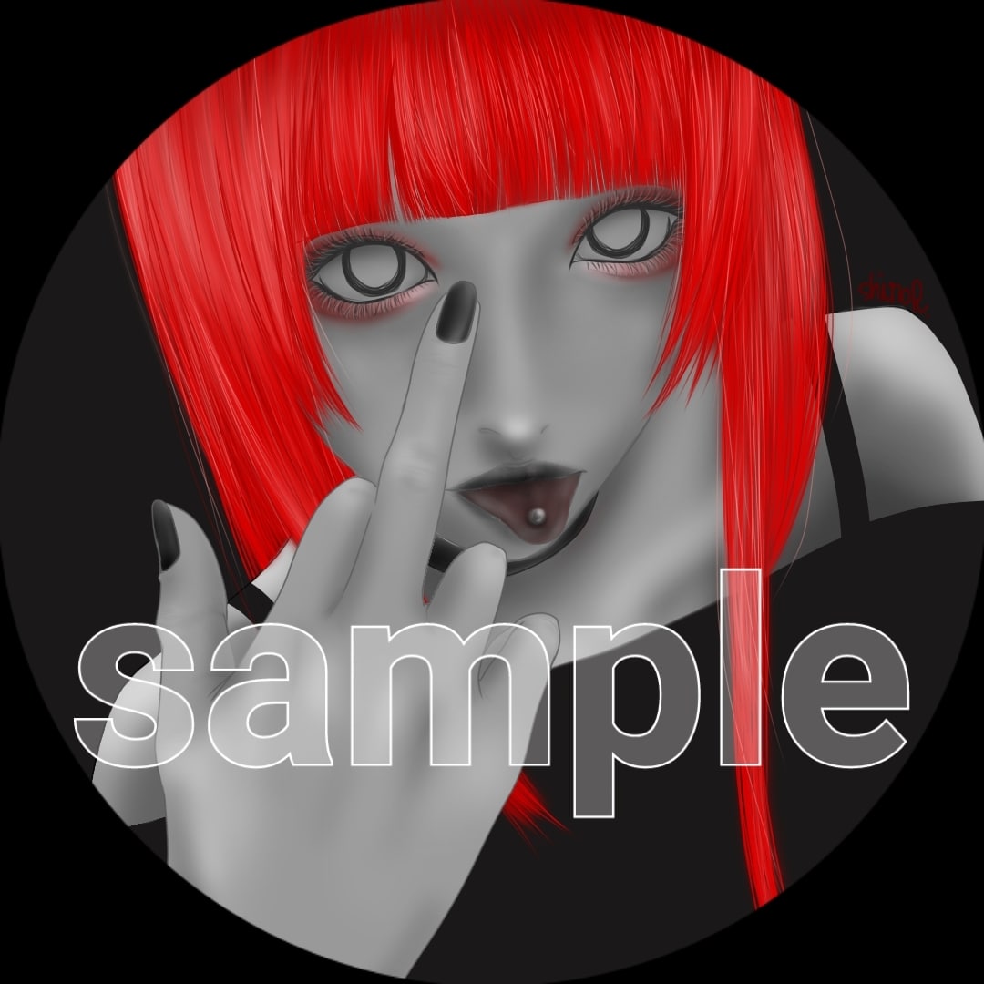 お手軽な価格で魅力的なアイコンお作りします こちらはエッジ＆ブラックテイストのサービスです。 イメージ5