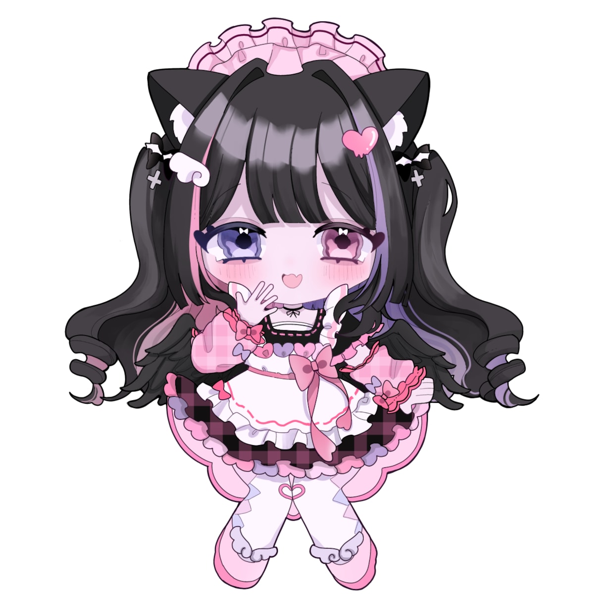 ちま可愛いデフォルメ制作します きゅるきゅる可愛いSDイラストです♡ イメージ6