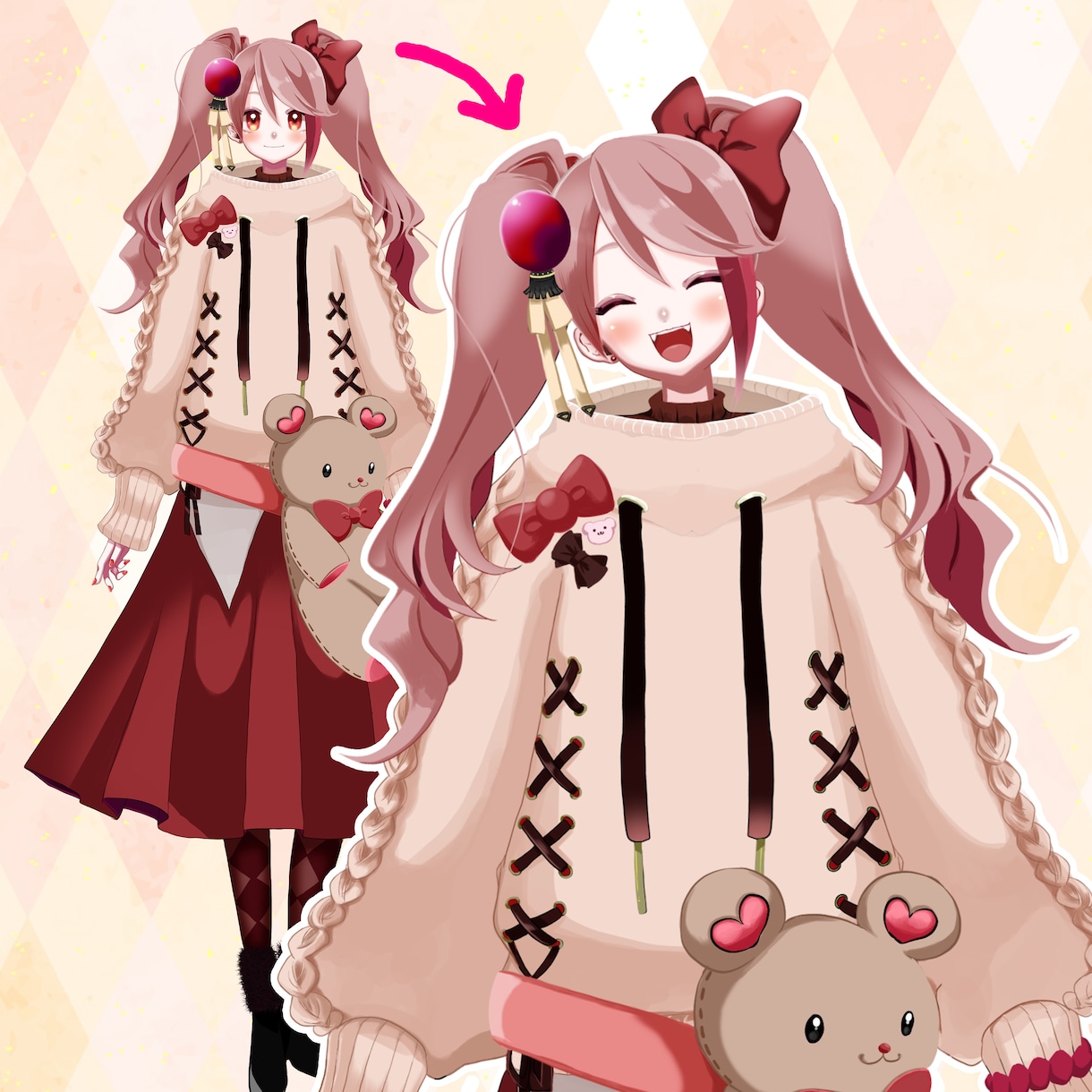 高クオリティLive2Dモデリング作成します あなたに寄り添ったVtuberモデリング イメージ2