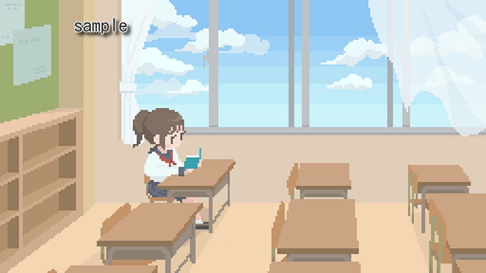 ドット絵アニメをMVや配信待機画面用に作ります 動くドット絵ループGIFで印象に残るMV・待機画面に！ イメージ3