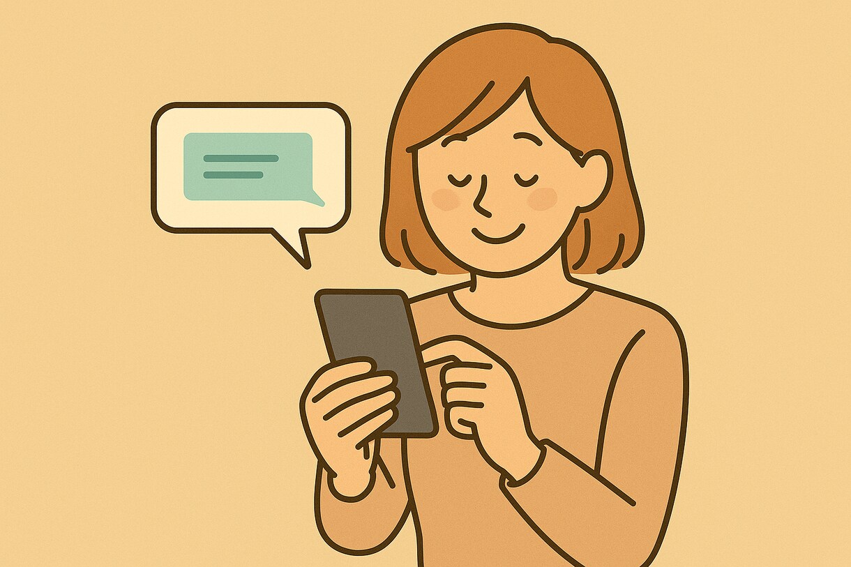 仕事の悩みを整理！テキストで思考サポートします 仕事の悩みを文字で整理。あなたのペースで向き合えます。 イメージ1