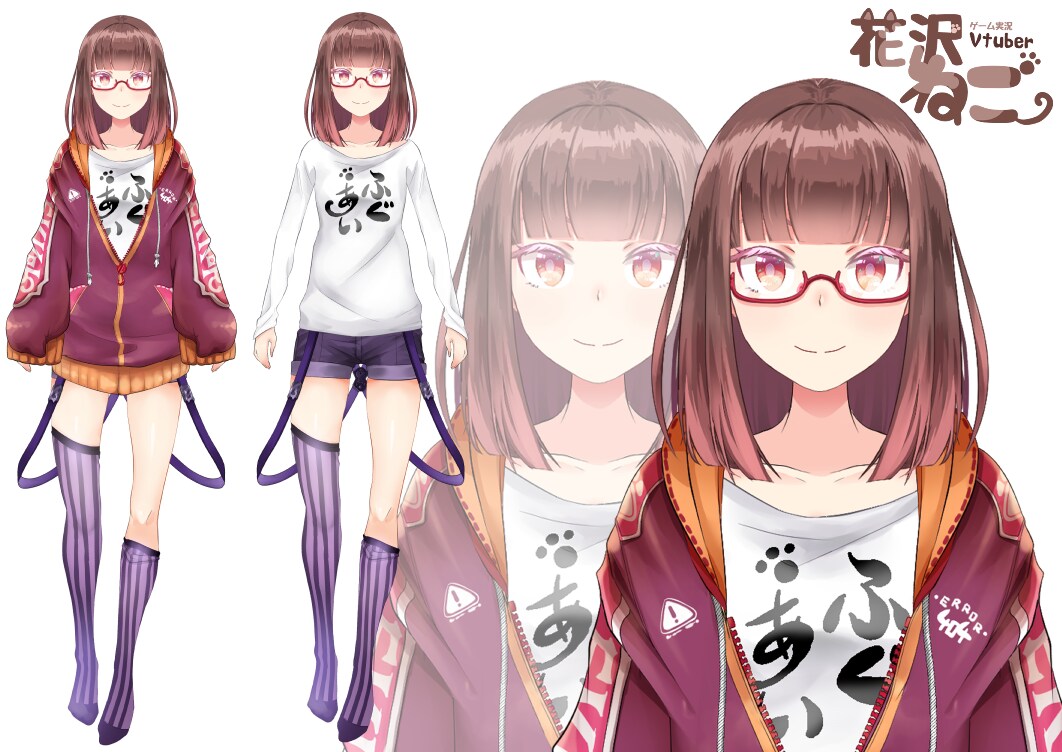 Vtuber誕生まで全工程お手伝いします イラストからモデリングまでLive2Dコミコミ作成 イメージ8