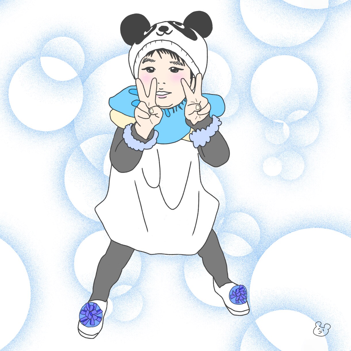 写真を『言葉入りの優しいイラスト』にします 1枚に想いも込めて。写真を“記憶に残るイラスト”へ。 イメージ4