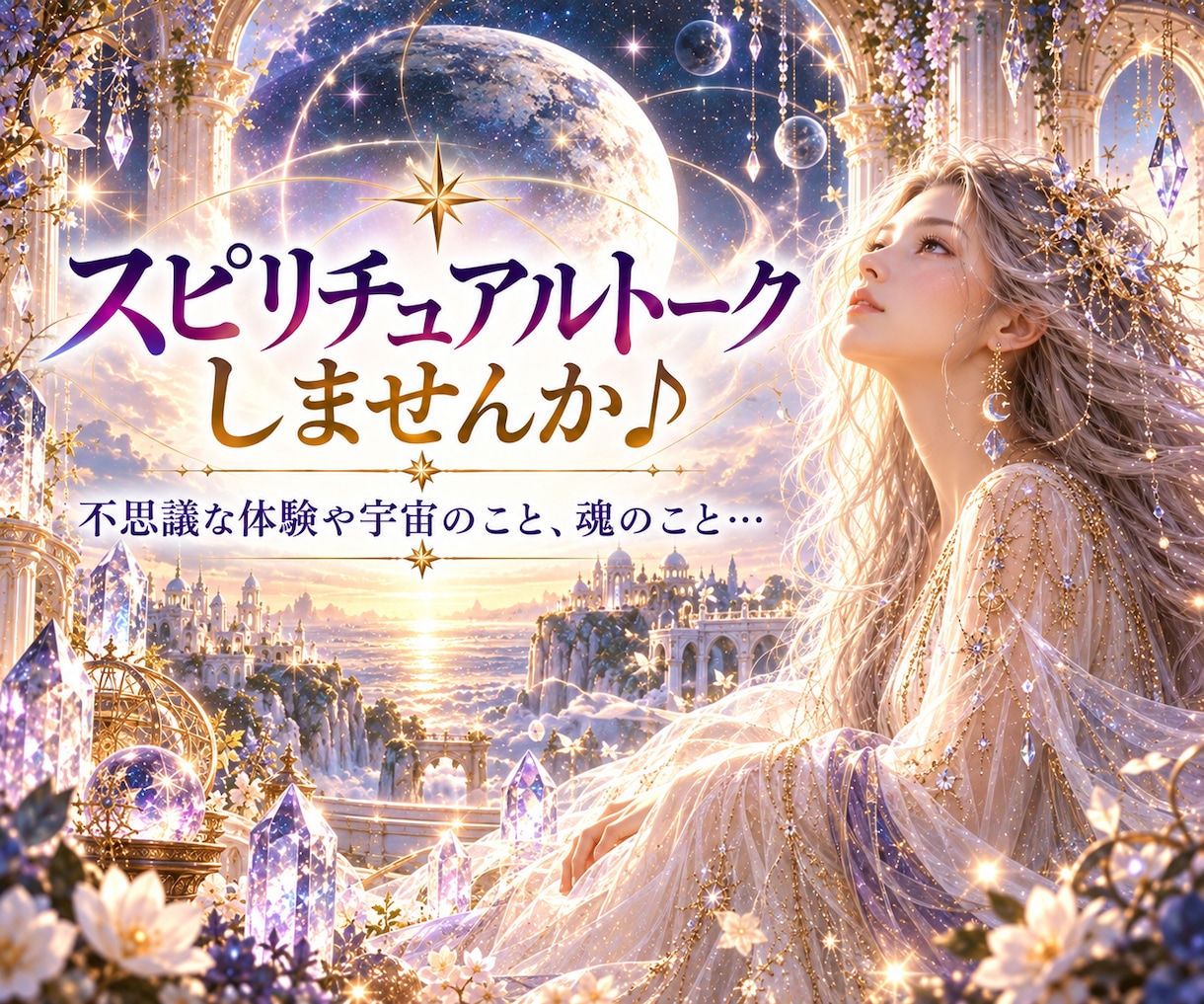 スピリチュアルが好き♪スピトークします 不思議な体験談etⅽ…☆ 宇宙♡スターシード イメージ1