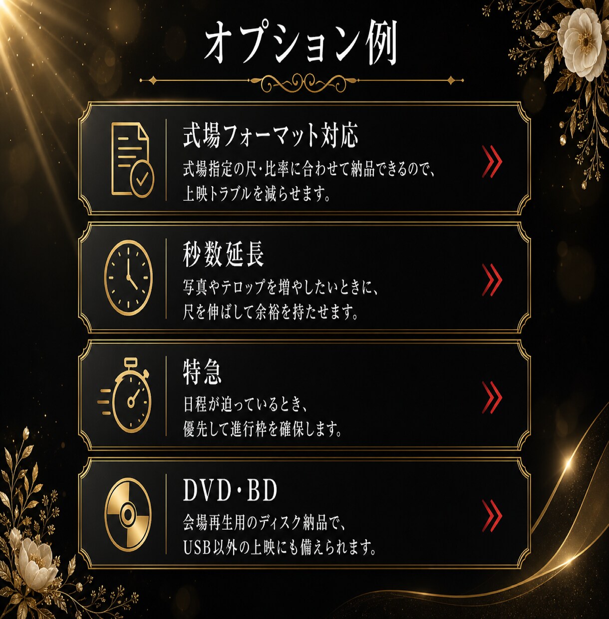 Netflix風のプロフィールムービーを制作します 返信が早く修正もチェックリストで安心 イメージ8
