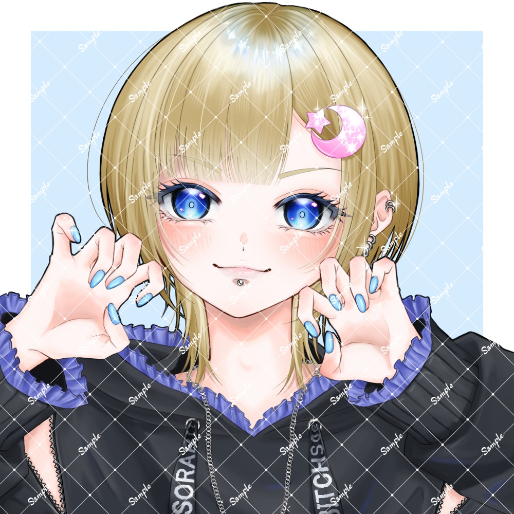 綺麗.病み.ダークなイラストかきます アイコン〜サムネイルなど色々な用途で使えます イメージ2