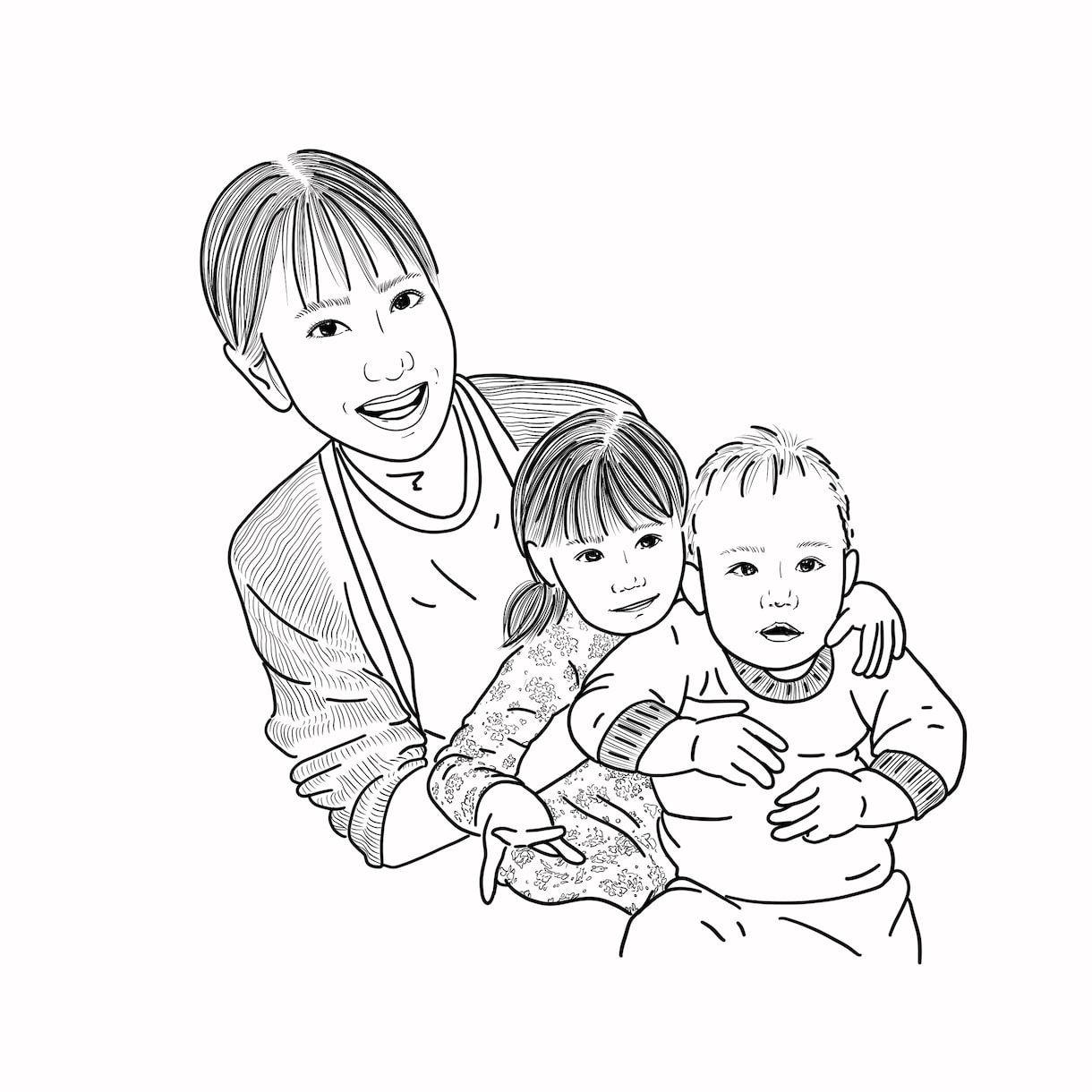 夫婦、カップルの記念日用にイラスト描きます オリジナリティーあるイラストでサプライズで喜ぶ事間違いなし☆ イメージ3
